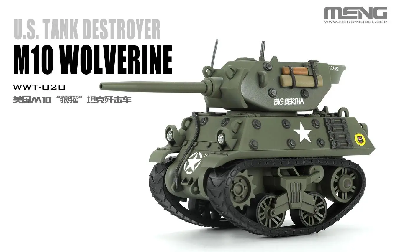 Model Kit Wolverine - Modelo MENG WWT U.S. Kit de