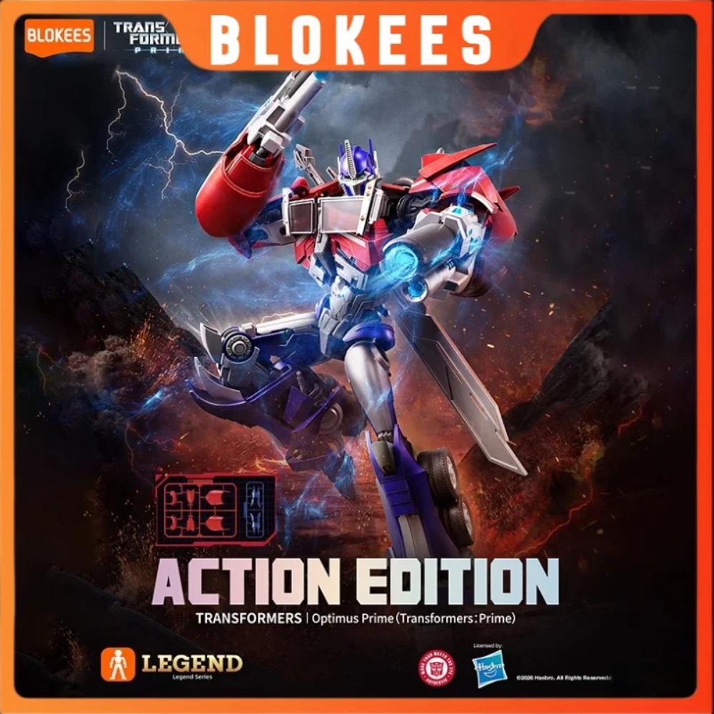 Model Kit Transformers Blokees - 【Novo Lançamento】BLOKEES Transformers Action Edition 06
