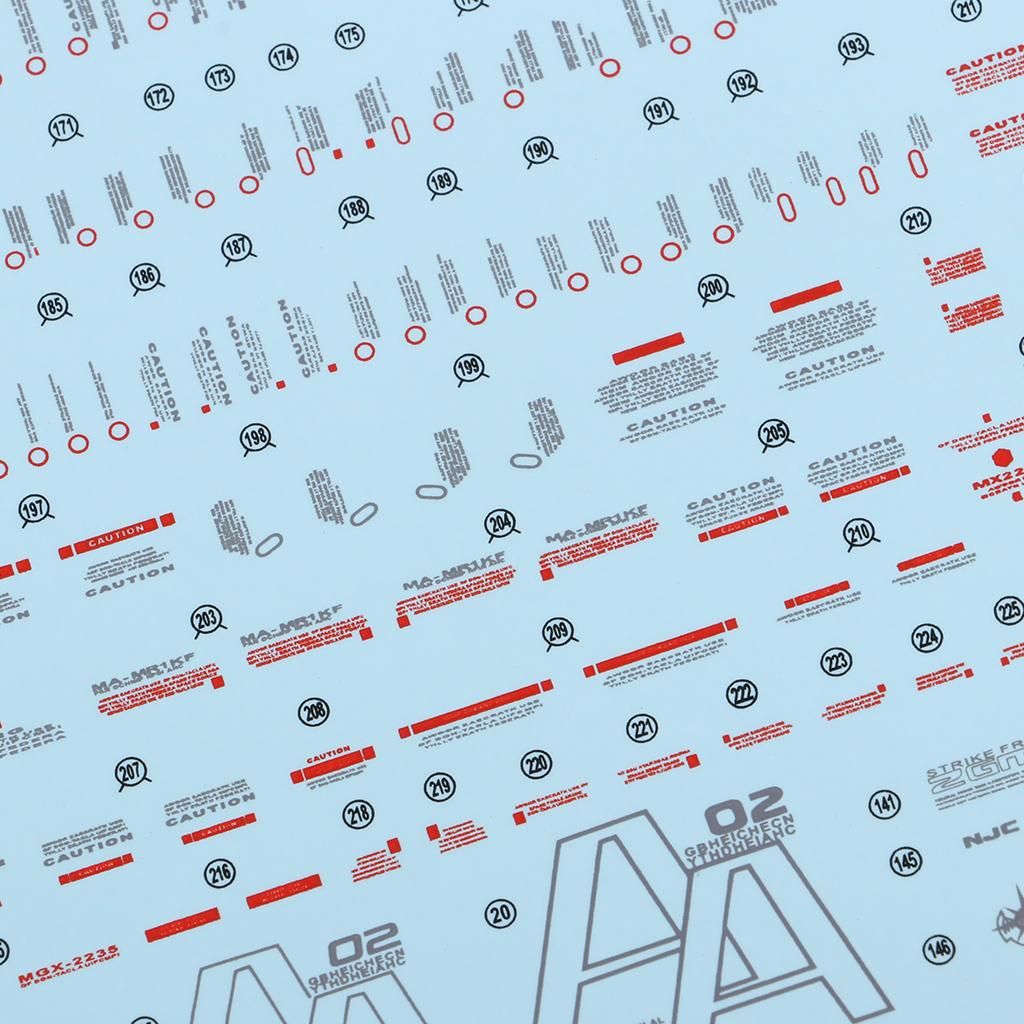 Model Kit Water Decal - Adesivo de Papel Waterslide para Decoração