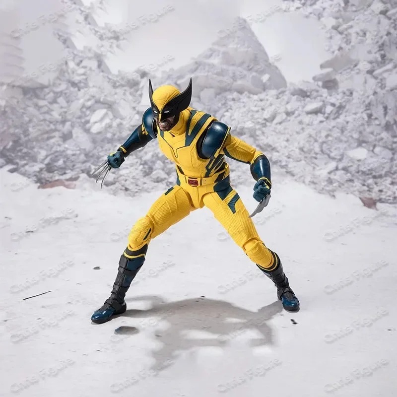 Model Kit Wolverine - Caixa Original Bandai SHF In Shock