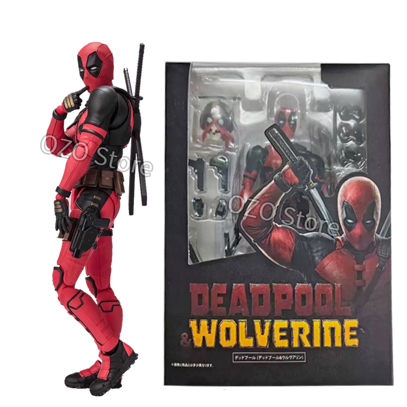 Model Kit Wolverine - Deadpool figura de ação shf deadpool