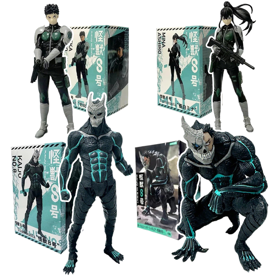 Model Kit Kaiju No 8 - Figura Kaiju No.8 de 21cm, Estátua