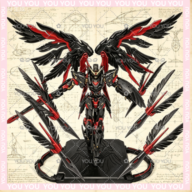 Model Kit Oberon - 【Novo Produto】MECHA CORE INDUSTRY OBERON Preto