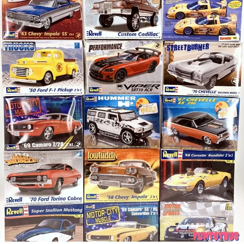 Model Kit Revell - Revell Kit de Modelo de Carro