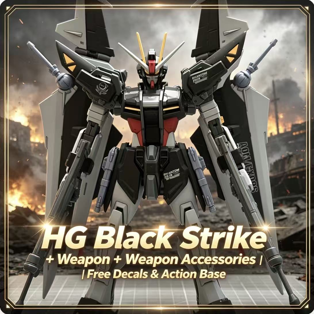 Model Kit Non Gundam - 41 HG 1/144 Mecha Black Strike