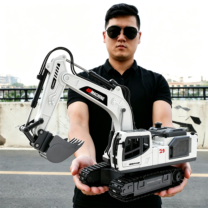 Model Kit Excavator - Escavadeira RC 14 Canais 3 em