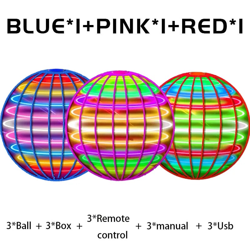 Model Kit Ufo - Bola Voadora Mágica UFO com Luzes