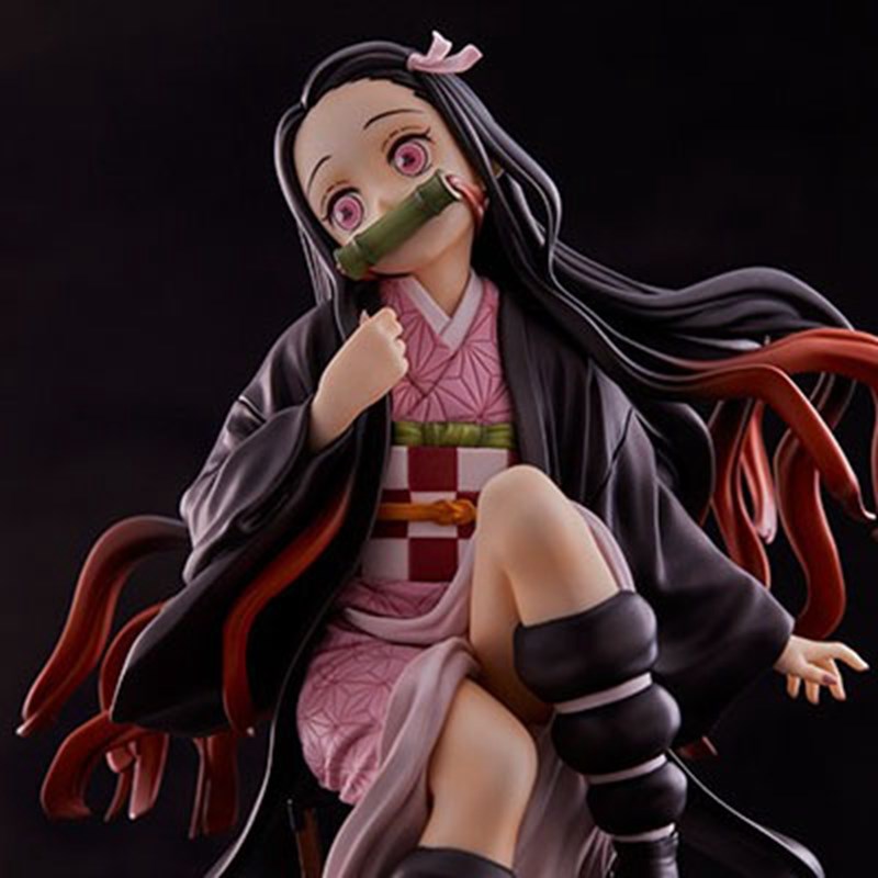 Model Kit Nezha - 15cm demon slayer kamado nezuko sentado
