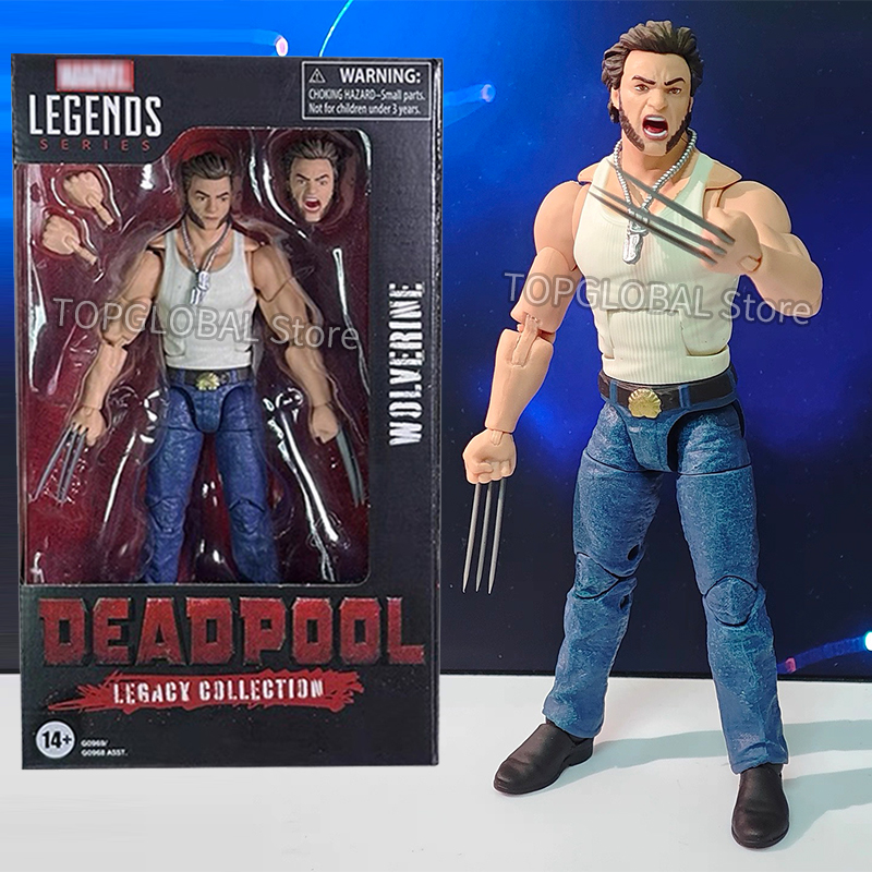 Model Kit Wolverine - Em estoque figuras de ação deadpool