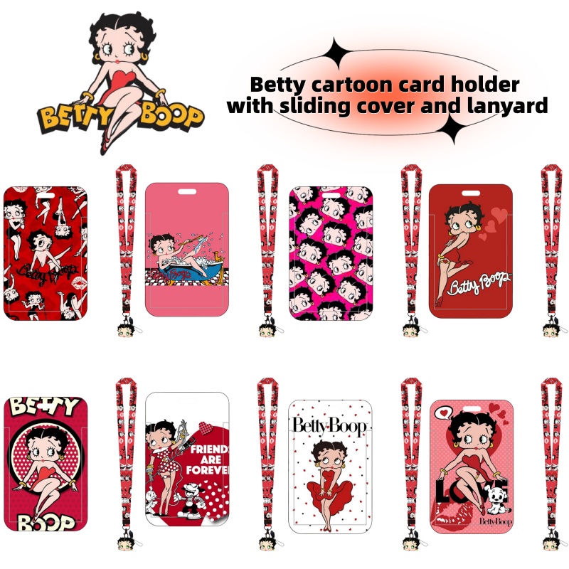 Model Kit Girl - Porta-cartões da série anime Betty Boop,