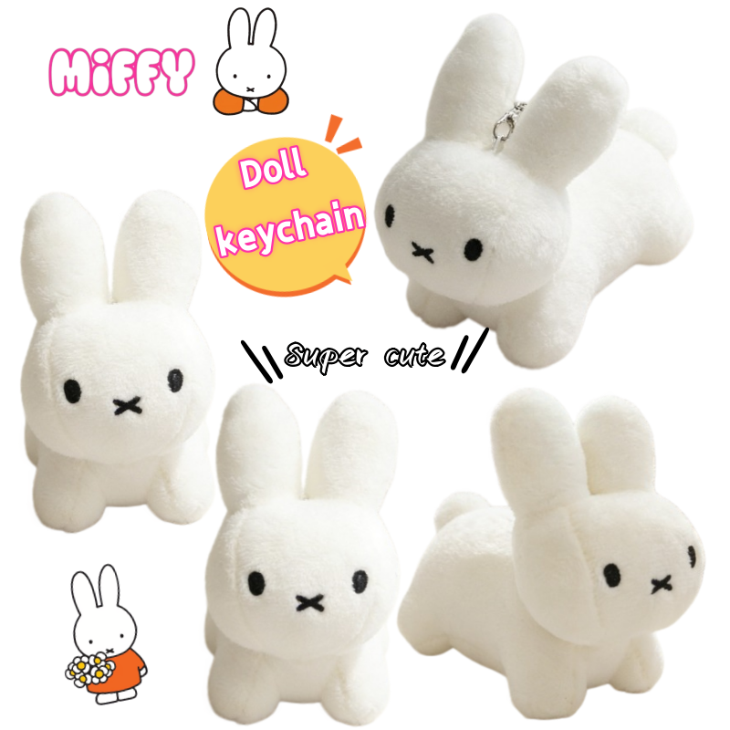 Model Kit Girl - Pingente de Bolsa Boneca Coelho Miffy,