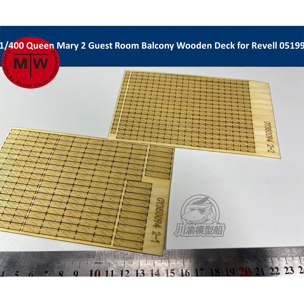 Model Kit Revell - 1/400 escala rainha mary 2 quarto