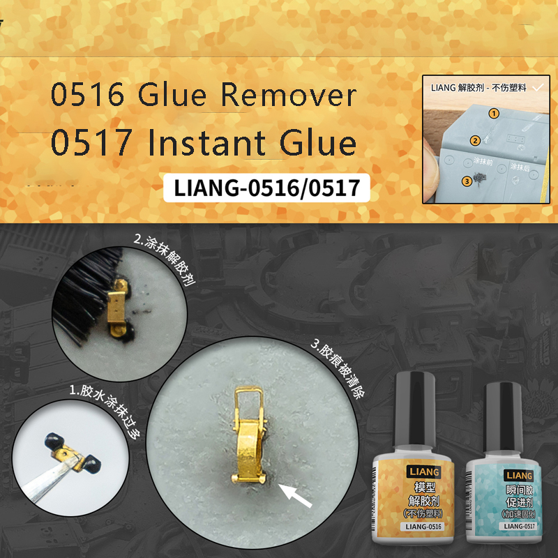 Model Kit Tool - LIANG-0516 Removedor Dispergator LIANG-0517 Acelerador G