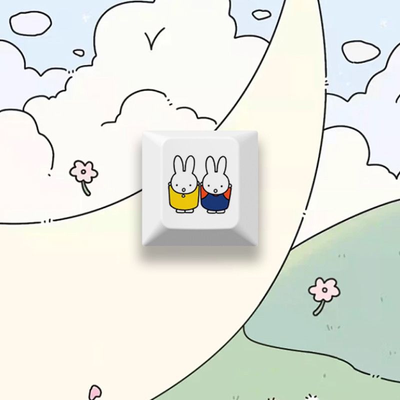 Novo Keycap de Coelho Miffy em - Model Kit New avaliação e preço