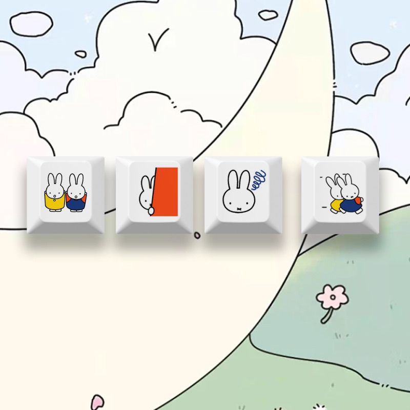 Novo Keycap de Coelho Miffy em - Model Kit New avaliação e preço
