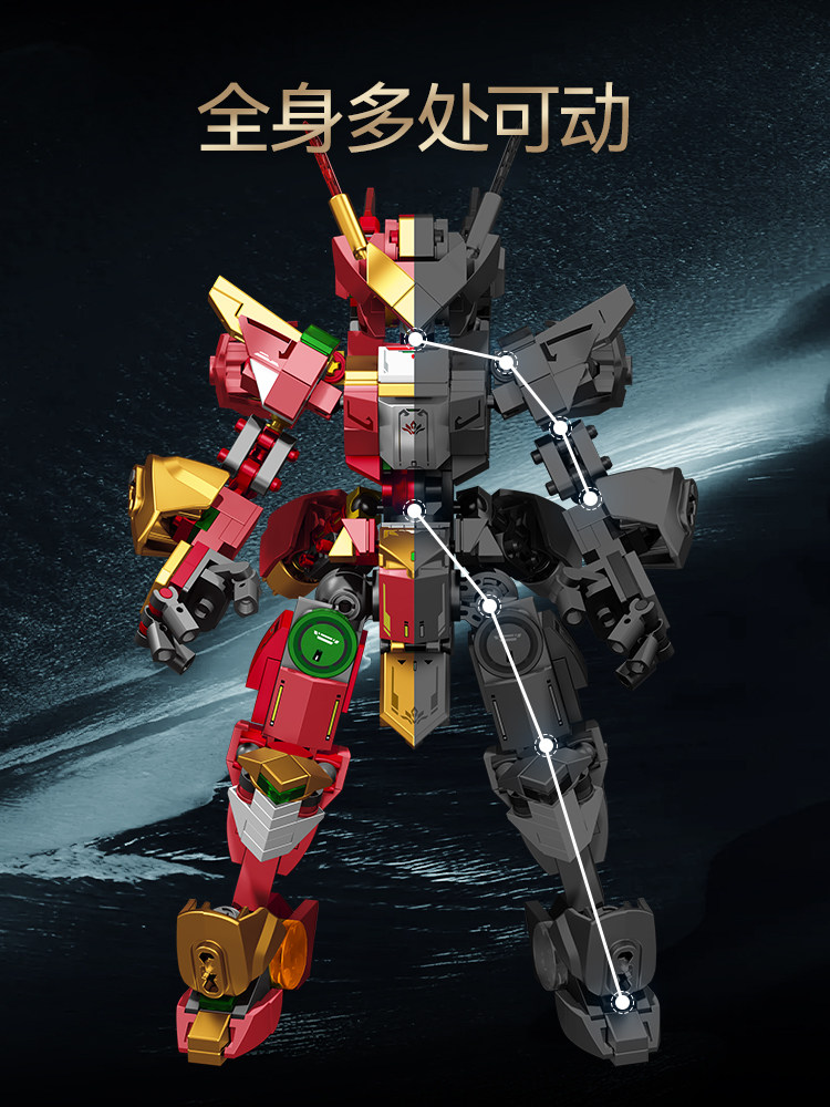 Blocos de Montar Sembo Nezha W - Model Kit Nezha avaliação e preço