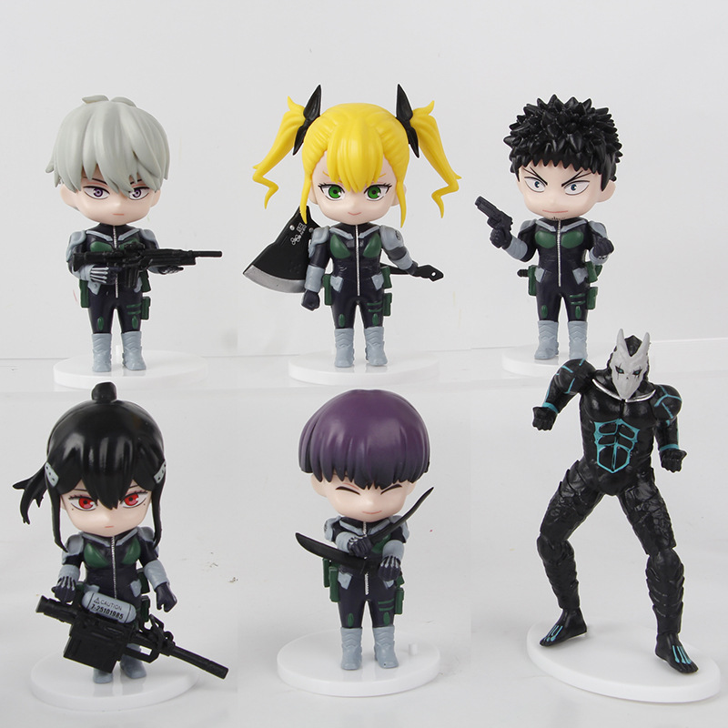6 pçs/set Kaiju No.8 Anime Hib - Model Kit Kaiju No 8 avaliação e preço