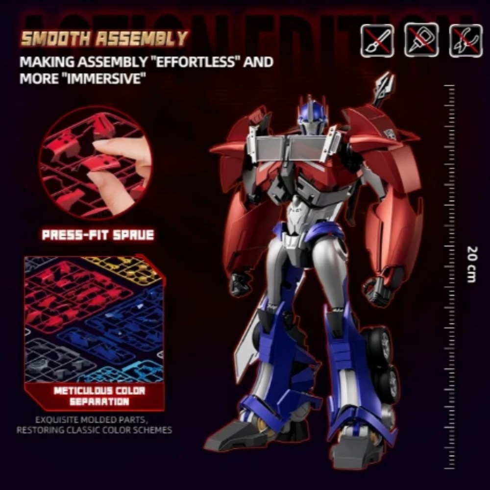 【Novo Lançamento】BLOKEES Trans - Model Kit Transformers Blokees avaliação e preço