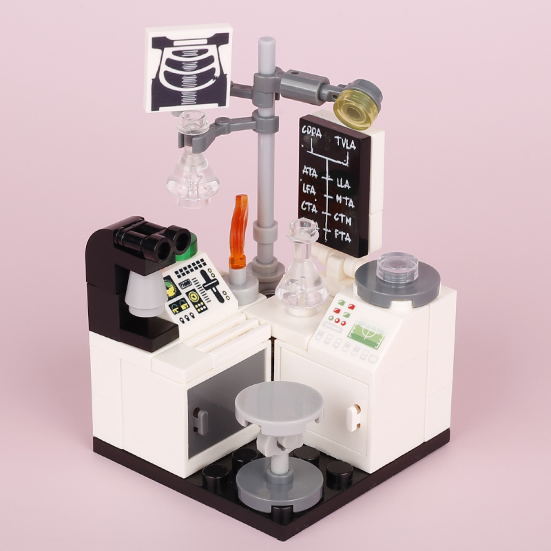Moc cidade laboratório blocos  - Model Kit Zhao Yun avaliação e preço