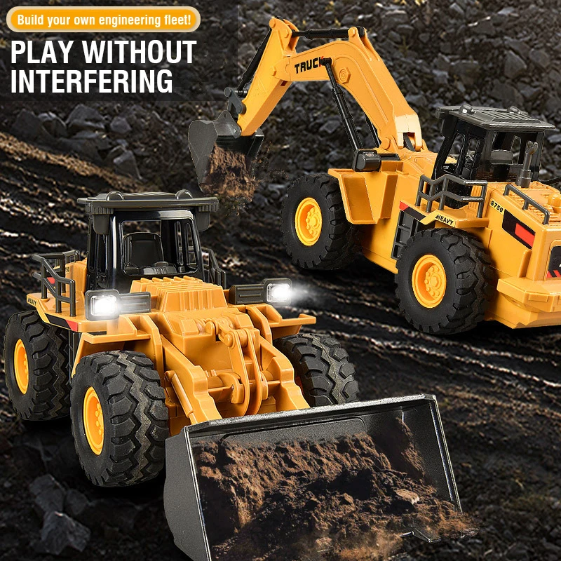 2.4g liga de controle remoto e - Model Kit Excavator avaliação e preço