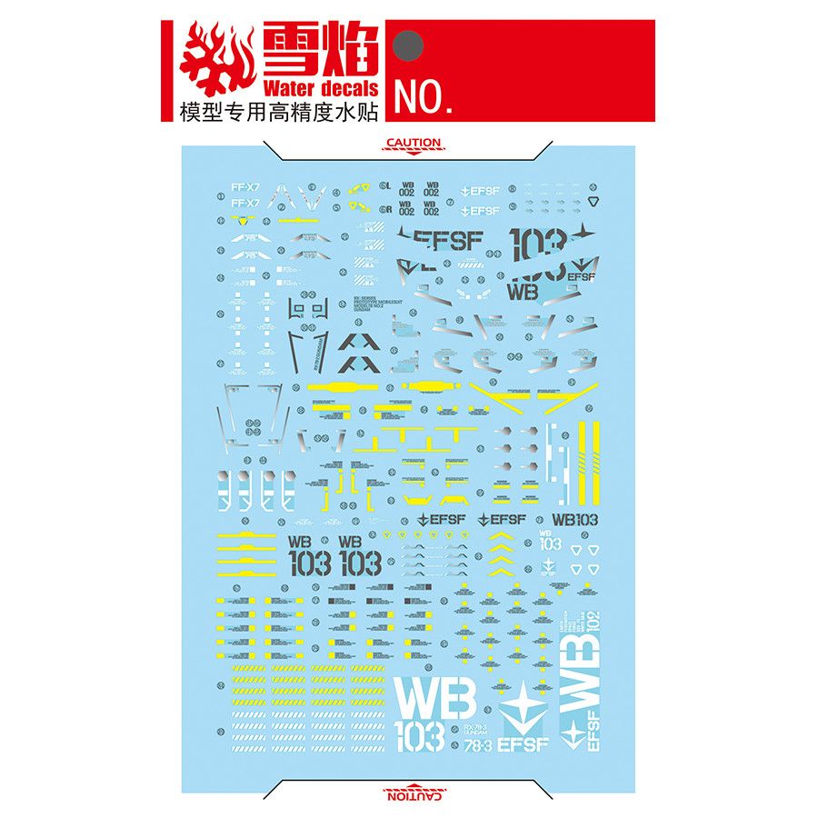 Decalques de Modelo Studio PGU - Model Kit Water Decal avaliação e preço