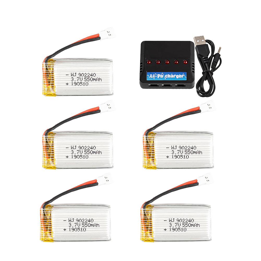 4/5 em 1 3.7v 550mah bateria d - Model Kit Ufo avaliação e preço