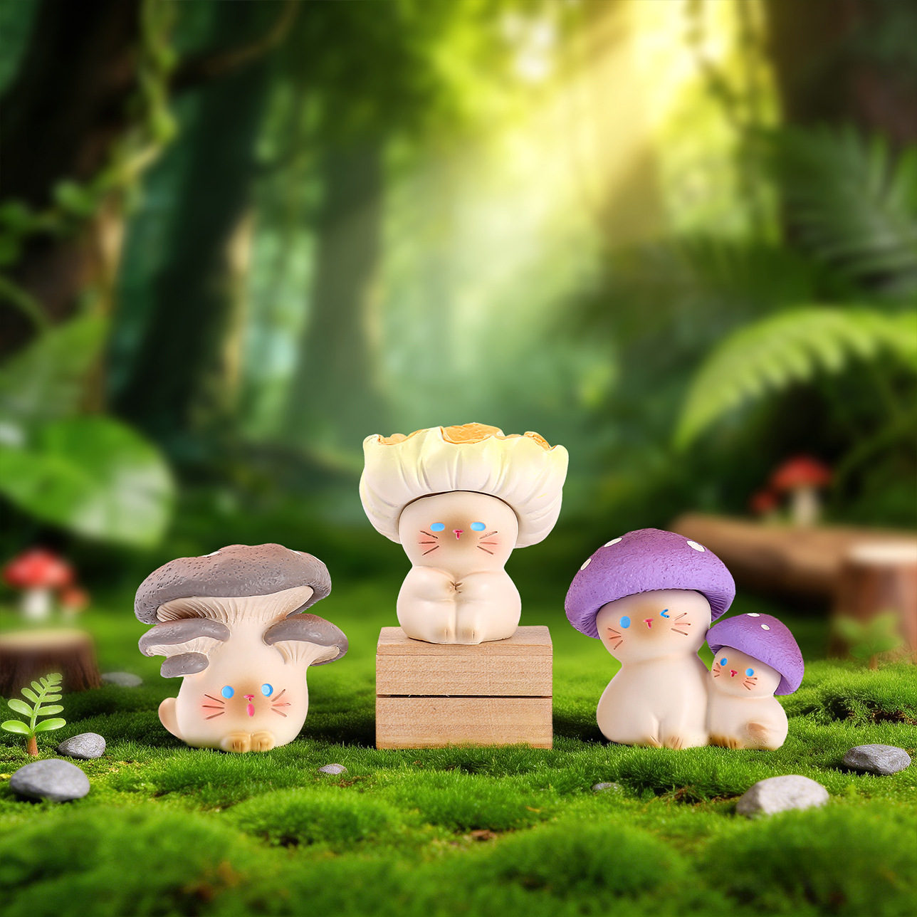 Mushroom Meow Fantasy Little F - Model Kit Fantasy avaliação e preço