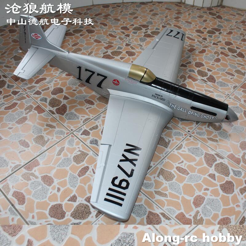 Avião RC EPO Modelo P-51 Musta - Model Kit Mustang avaliação e preço
