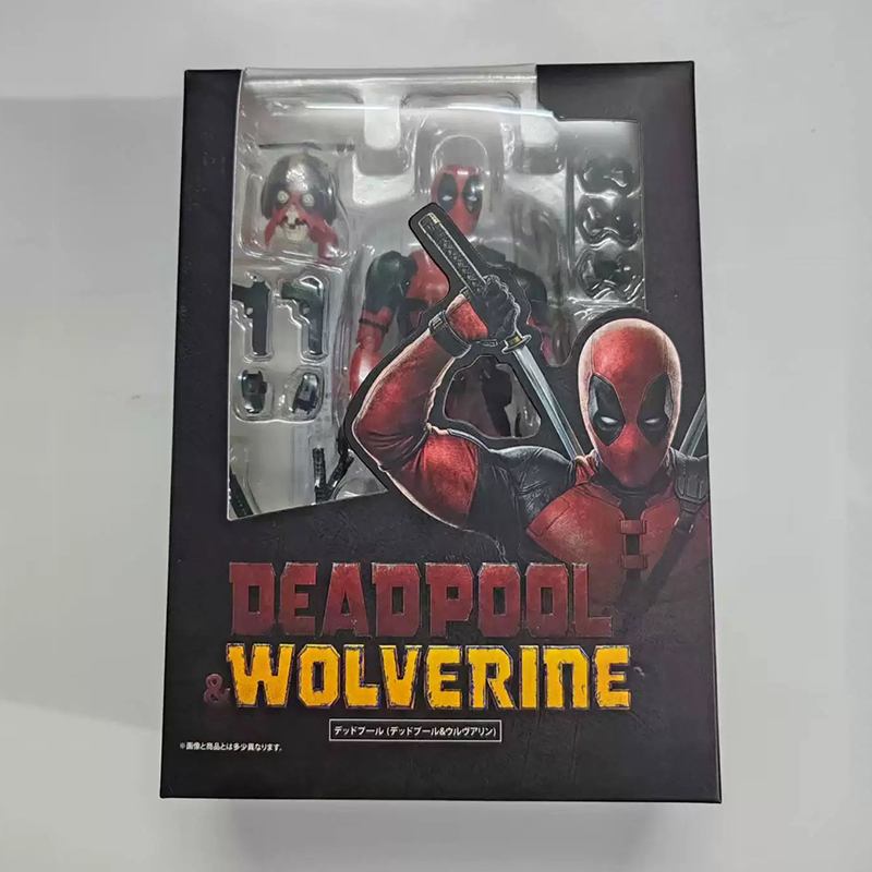 Deadpool figura de ação shf de - Model Kit Wolverine avaliação e preço