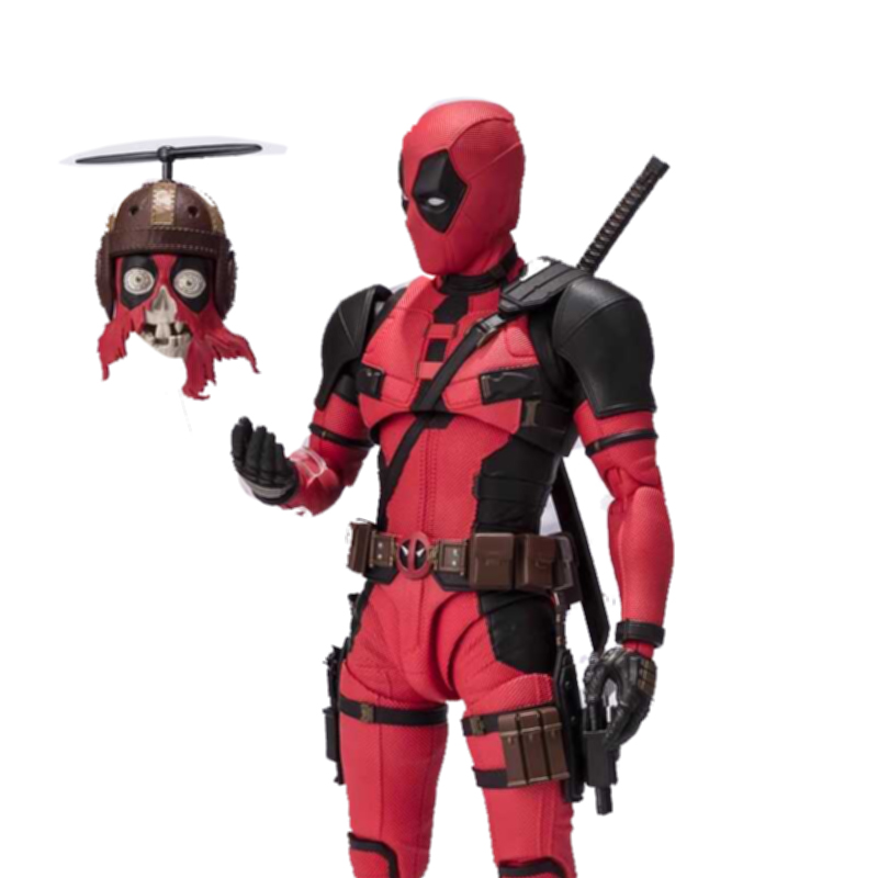 Deadpool figura de ação shf de - Model Kit Wolverine avaliação e preço