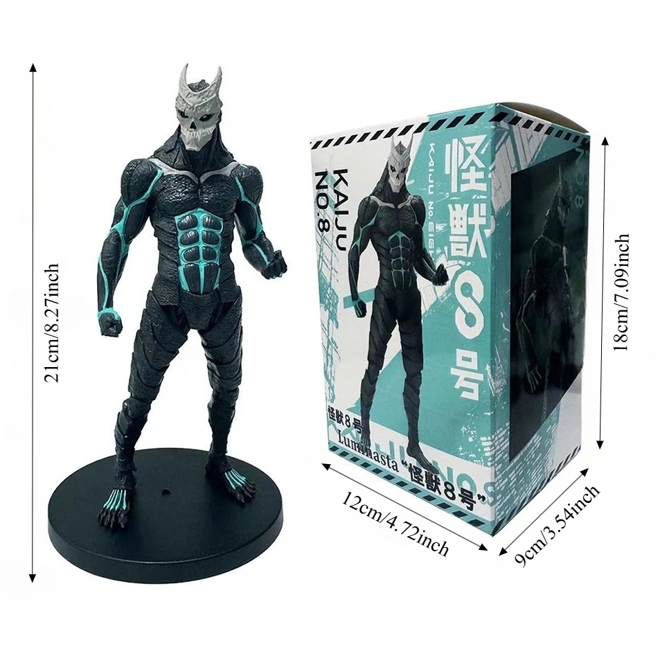 Figura Kaiju No.8 de 21cm, Est - Model Kit Kaiju No 8 avaliação e preço