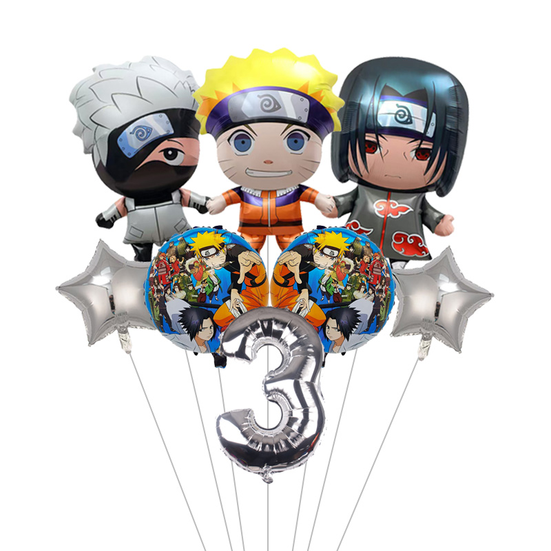 Conjunto de Balões Temáticos d - Model Kit Naruto avaliação e preço