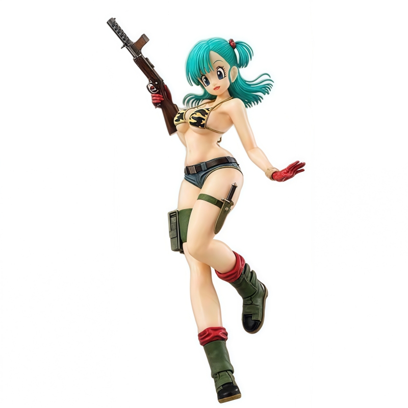 Figurinha Fofa da Bulma de Dra - Model Kit Dragon Ball avaliação e preço