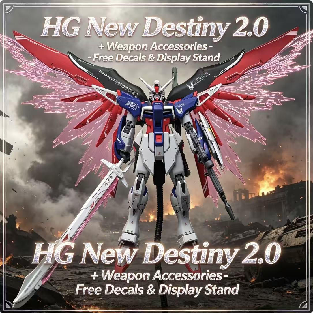 224 HG 1/144 Destiny Spec II F - Model Kit Non Gundam avaliação e preço