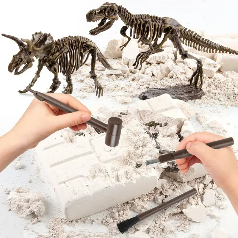 Escavação de dinossauro fóssil - Model Kit Excavator avaliação e preço