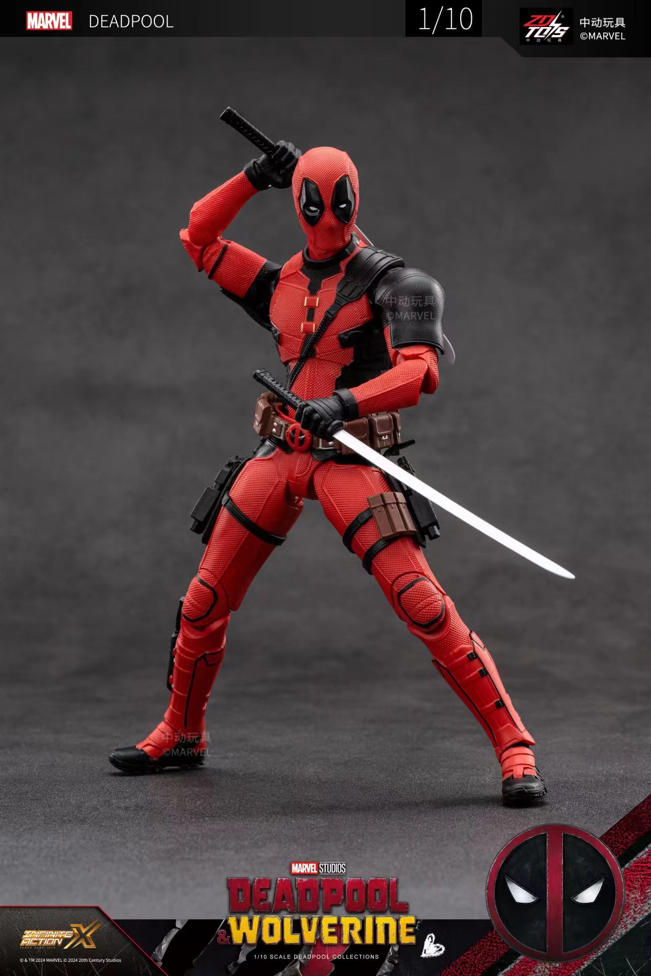 Original 2024 deadpool & wolve - Model Kit Wolverine avaliação e preço