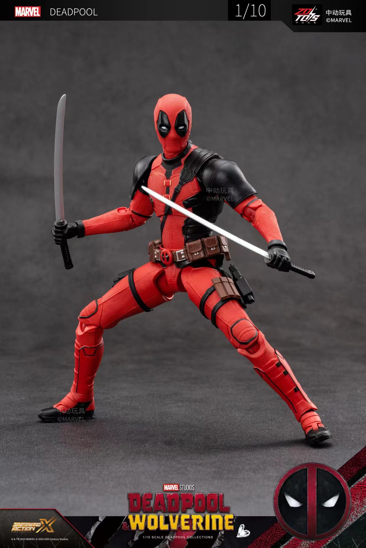 Original 2024 deadpool & wolve - Model Kit Wolverine avaliação e preço