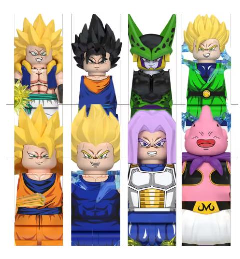 WM6179 WM6180 WM6181 WM6182 WM - Model Kit Dragon Ball avaliação e preço