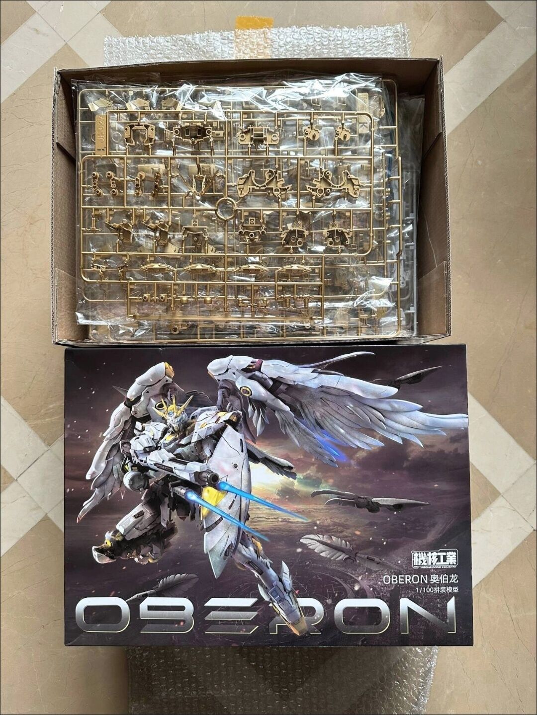 Mecha Core Industry Em Estoque - Model Kit Oberon avaliação e preço