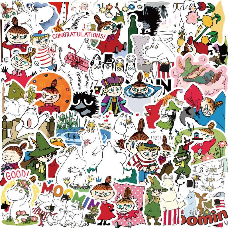 Novo Kit de Adesivos Moomin Va - Model Kit New avaliação e preço