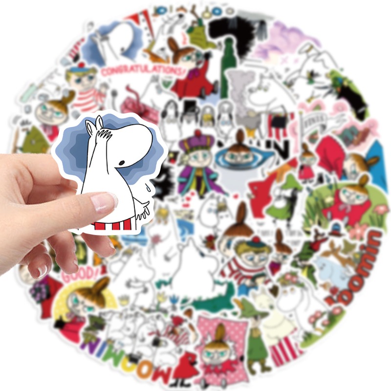 Novo Kit de Adesivos Moomin Va - Model Kit New avaliação e preço
