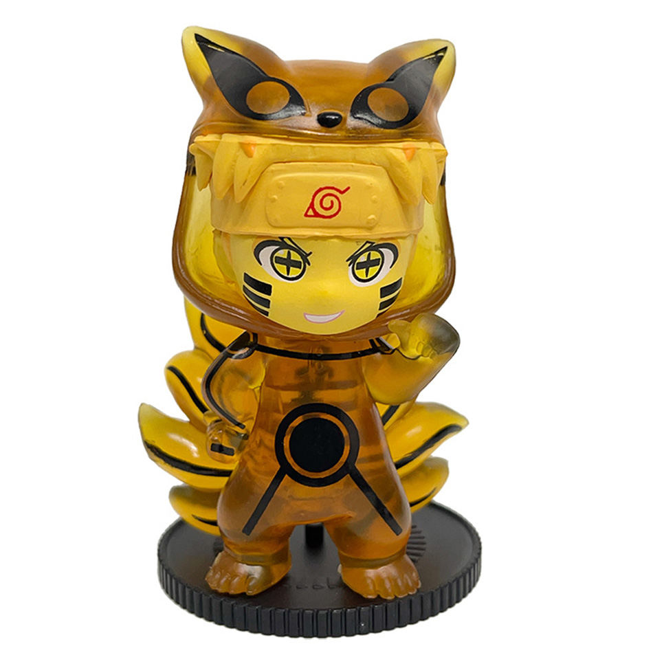 Anime 8cm naruto 9 pçs conjunt - Model Kit Naruto avaliação e preço