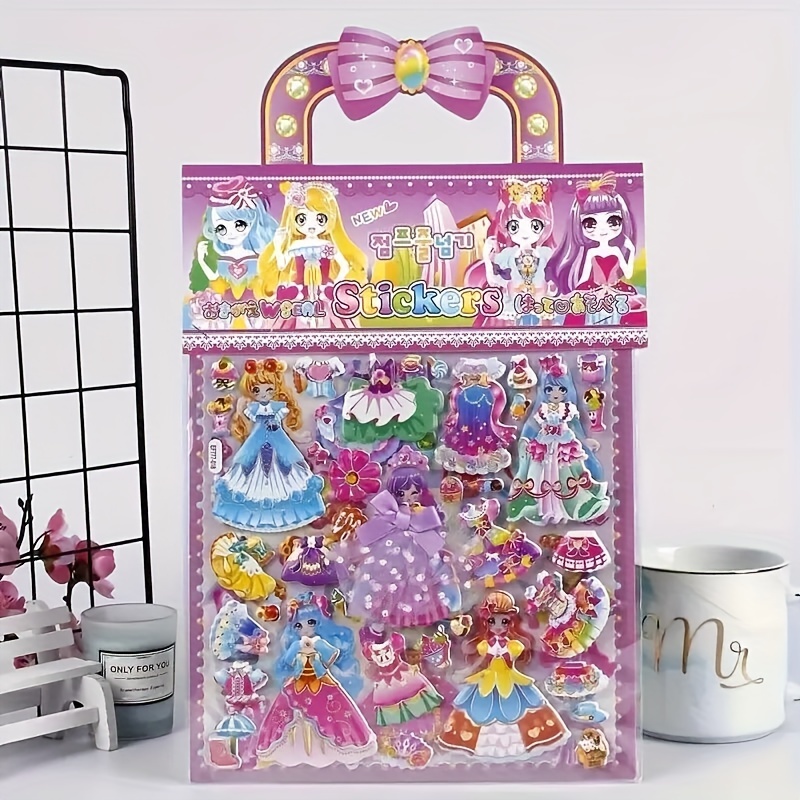 Princesa vestir-se adesivos in - Model Kit Eva avaliação e preço